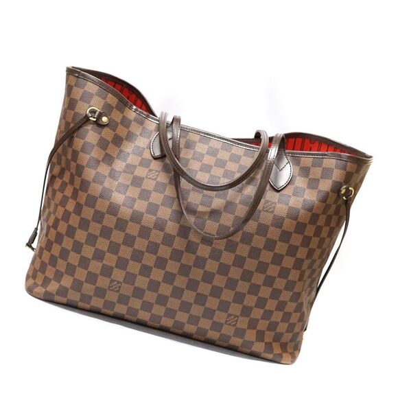 Louis Vuitton Neverfull GM Tote Bag Brown - Picture 3 of 11
